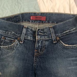 Vintage, custom flared Levi’s